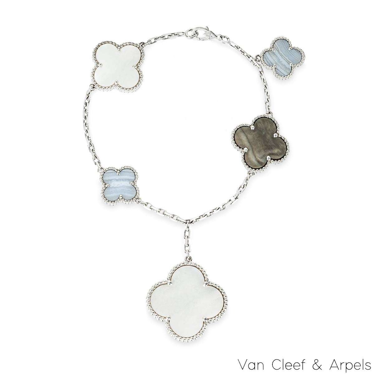 Van Cleef & Arpels�White Gold Magic Alhambra Bracelet�VCARL62400